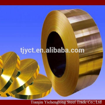 C2800 H62 Brass Strip Coil preço de fábrica